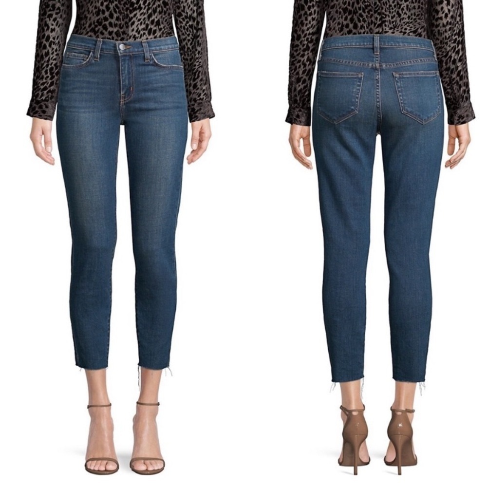 L'AGENCE el matador crop jeans in Meridian